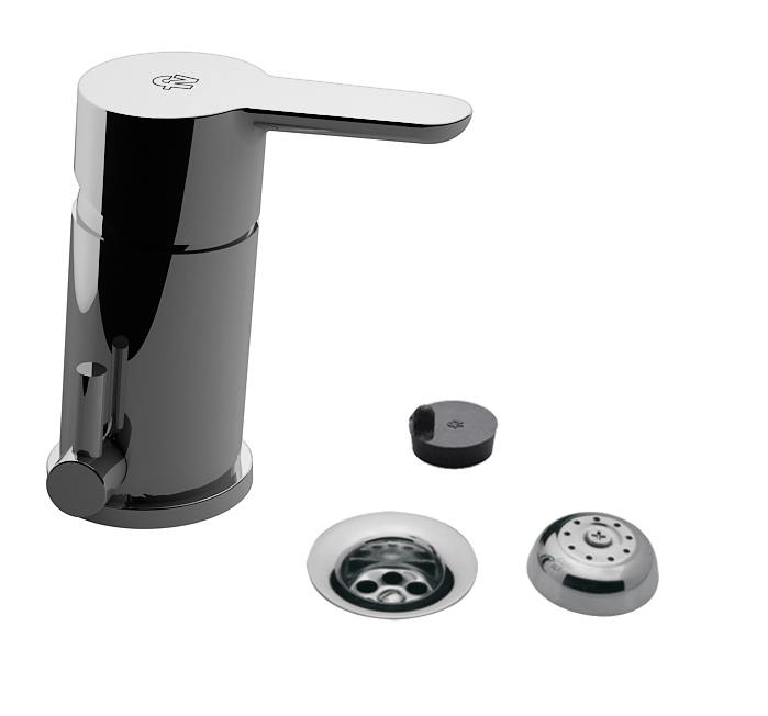 Monocomando para bidet con transferencia.