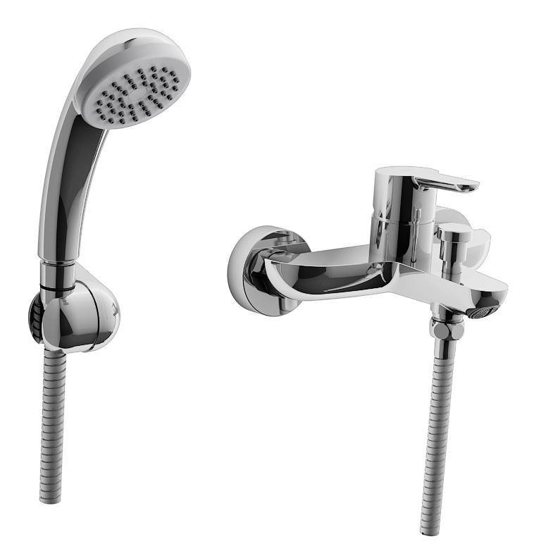 Monocomando exterior para ducha y tina