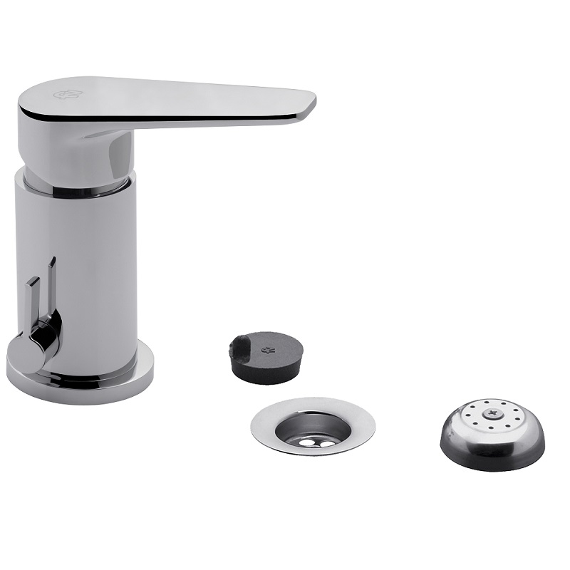 Monocomando para bidet con transferencia.