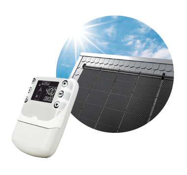Sistema de climatización solar de piscinas