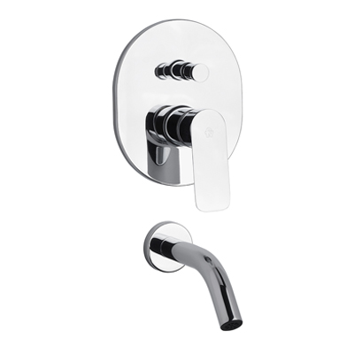 Mezclador monocomando para ducha y tina